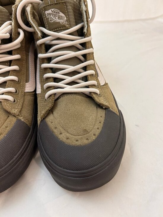 Vans Hydroguard brown green SK8 hi men’s shoes size 6.5 New